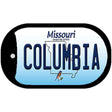 Columbia Missouri Novelty Metal Dog Tag Necklace DT-10245