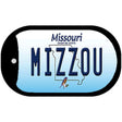 Mizzou Missouri Novelty Metal Dog Tag Necklace DT-10249