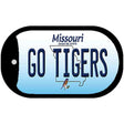 Go Tigers Missouri Novelty Metal Dog Tag Necklace DT-10252