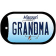 Grandma Missouri Novelty Metal Dog Tag Necklace DT-10255