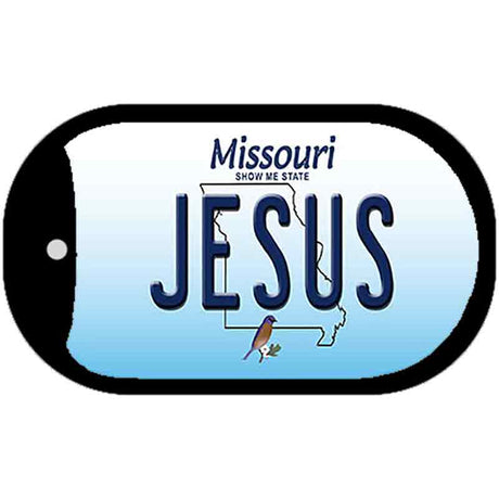 Jesus Missouri Novelty Metal Dog Tag Necklace DT-10262