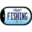 Fishing Missouri Novelty Metal Dog Tag Necklace DT-10263