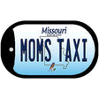 Moms Taxi Missouri Novelty Metal Dog Tag Necklace DT-10267