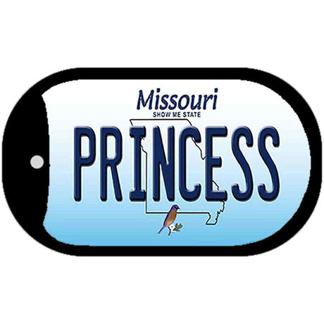 Princess Missouri Novelty Metal Dog Tag Necklace DT-10268