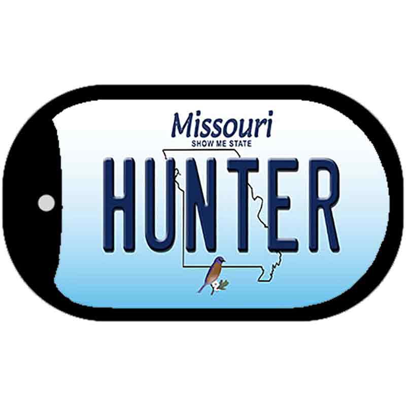 Hunter Missouri Novelty Metal Dog Tag Necklace DT-10272