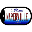 Naperville Illinois Novelty Metal Dog Tag Necklace DT-10286