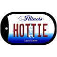 Hottie Illinois Novelty Metal Dog Tag Necklace DT-10297