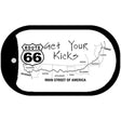 RT 66 Maps Novelty Metal Dog Tag Necklace DT-102