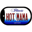 Hot Mama Illinois Novelty Metal Dog Tag Necklace DT-10301