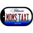 Moms Taxi Illinois Novelty Metal Dog Tag Necklace DT-10310