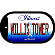 Willis Tower Illinois Novelty Metal Dog Tag Necklace DT-10325