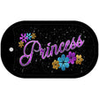 Princess Novelty Metal Dog Tag Necklace DT-10334