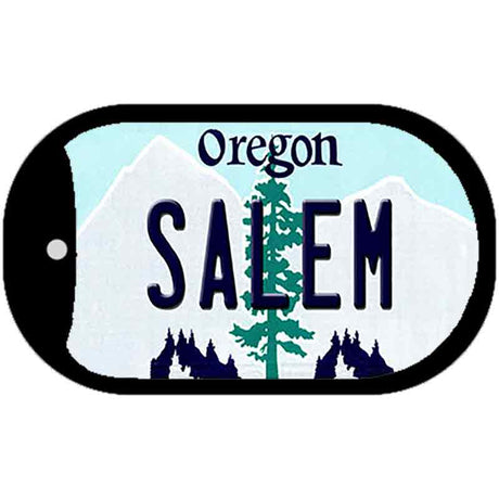 Salem Oregon Novelty Metal Dog Tag Necklace DT-10342