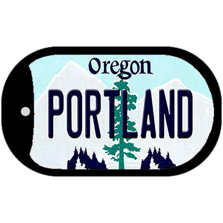 Portland Oregon Novelty Metal Dog Tag Necklace DT-10343