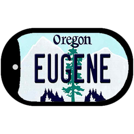 Eugene Oregon Novelty Metal Dog Tag Necklace DT-10344