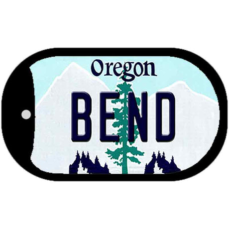 Bend Oregon Novelty Metal Dog Tag Necklace DT-10345