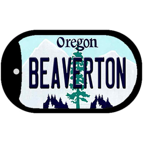 Beaverton Oregon Novelty Metal Dog Tag Necklace DT-10346