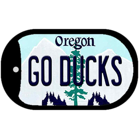 Go Ducks Oregon Novelty Metal Dog Tag Necklace DT-10355