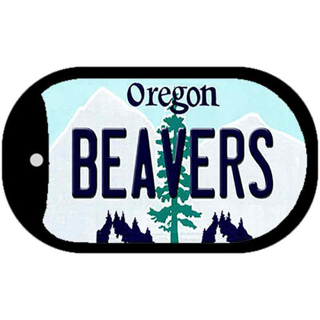 Beavers Oregon Novelty Metal Dog Tag Necklace DT-10356