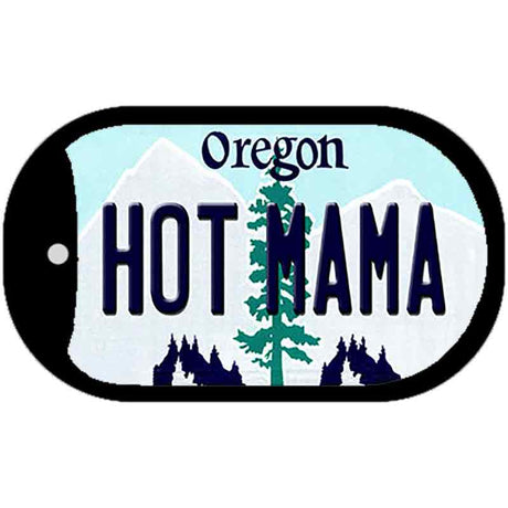 Hot Mama Oregon Novelty Metal Dog Tag Necklace DT-10363