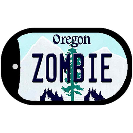 Zombie Oregon Novelty Metal Dog Tag Necklace DT-10366