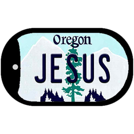 Jesus Oregon Novelty Metal Dog Tag Necklace DT-10368