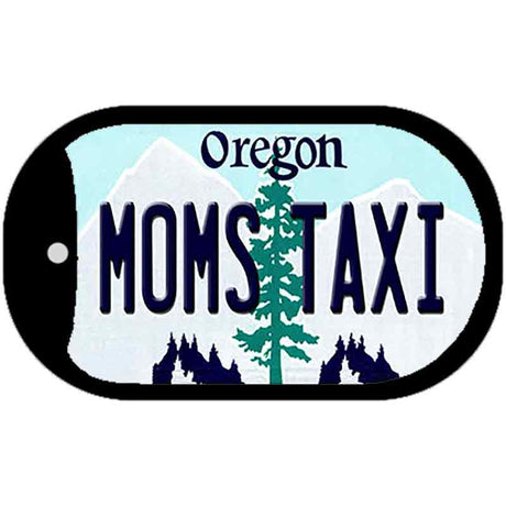 Moms Taxi Oregon Novelty Metal Dog Tag Necklace DT-10373