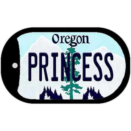 Princess Oregon Novelty Metal Dog Tag Necklace DT-10374