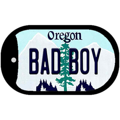 Bad Boy Oregon Novelty Metal Dog Tag Necklace DT-10380