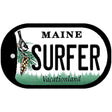 Surfer Maine Novelty Metal Dog Tag Necklace DT-10399