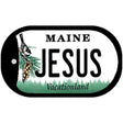 Jesus Maine Novelty Metal Dog Tag Necklace DT-10408