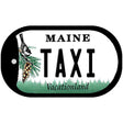 Taxi Maine Novelty Metal Dog Tag Necklace DT-10415