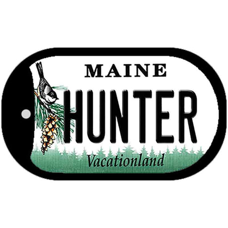 Hunter Maine Novelty Metal Dog Tag Necklace DT-10419