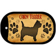 Cairn Terrier Novelty Metal Dog Tag Necklace DT-10435