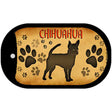 Chihuahua Novelty Metal Dog Tag Necklace DT-10441