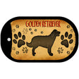 Golden Retriever Novelty Metal Dog Tag Necklace DT-10449