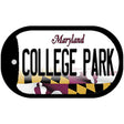 College Park Maryland Novelty Metal Dog Tag Necklace DT-10469