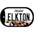 Elkton Maryland Novelty Metal Dog Tag Necklace DT-10471