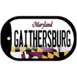 Gaithersbury Maryland Novelty Metal Dog Tag Necklace DT-10472