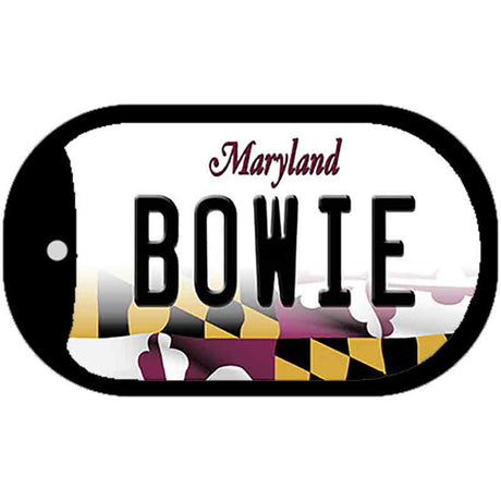 Bowie Maryland Novelty Metal Dog Tag Necklace DT-10474