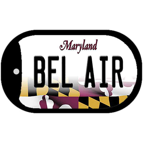 Bel Air Maryland Novelty Metal Dog Tag Necklace DT-10475