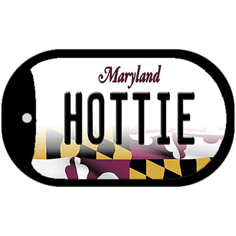 Hottie Maryland Novelty Metal Dog Tag Necklace DT-10483