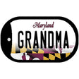 Grandma Maryland Novelty Metal Dog Tag Necklace DT-10484