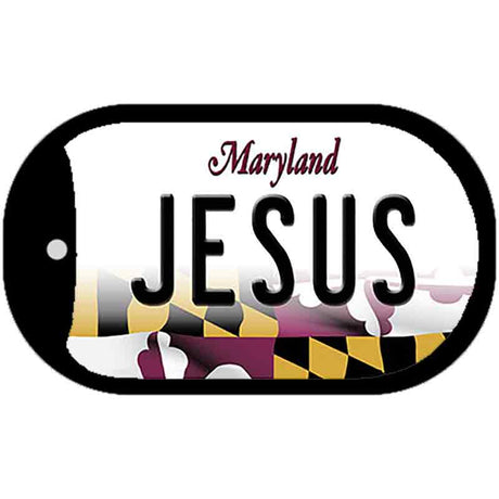 Jesus Maryland Novelty Metal Dog Tag Necklace DT-10489