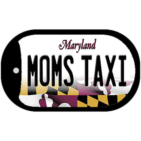 Moms Taxi Maryland Novelty Metal Dog Tag Necklace DT-10494