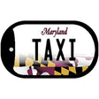 Taxi Maryland Novelty Metal Dog Tag Necklace DT-10496