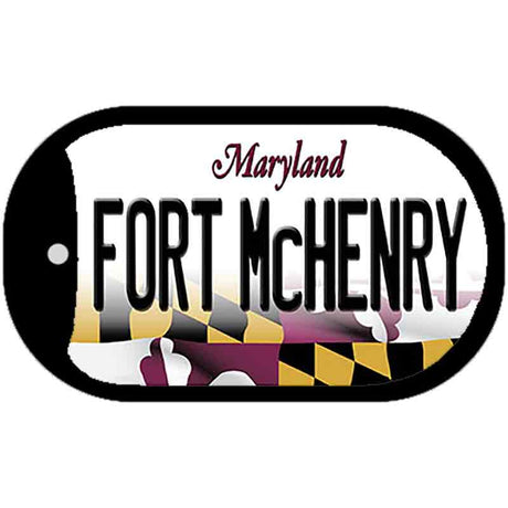 Fort McHenry Maryland Novelty Metal Dog Tag Necklace DT-10509