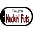 Nuckin Futs Novelty Metal Dog Tag Necklace DT-1050