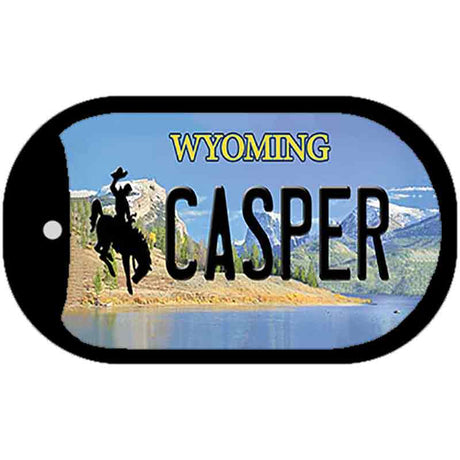 Casper Wyoming Novelty Metal Dog Tag Necklace DT-10518