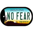 No Fear Arizona Novelty Metal Dog Tag Necklace DT-1053